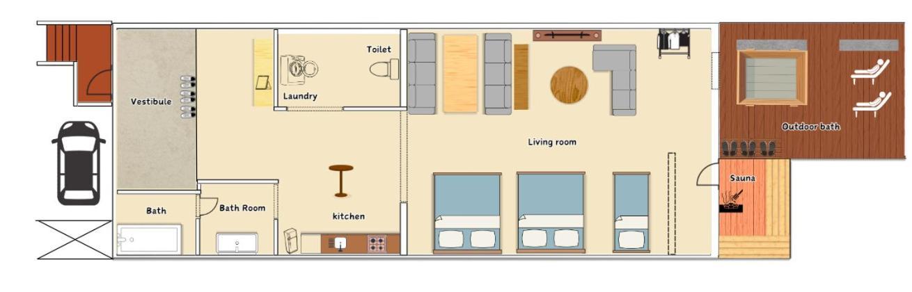 Stayhakata Sauna & Open-air Bath Villa Fukuoka (Fukuoka)